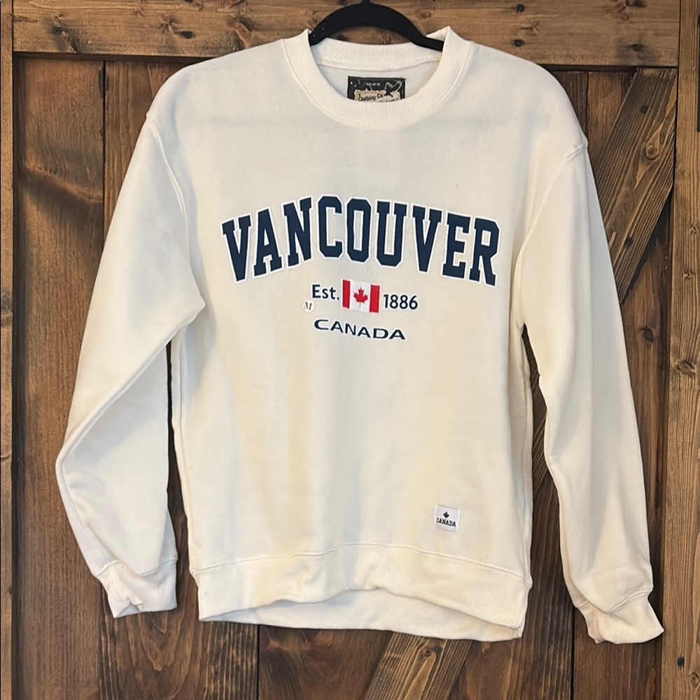 Vancouver White Sweater